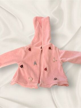 Guess Baby Pink Hooded Jacket
